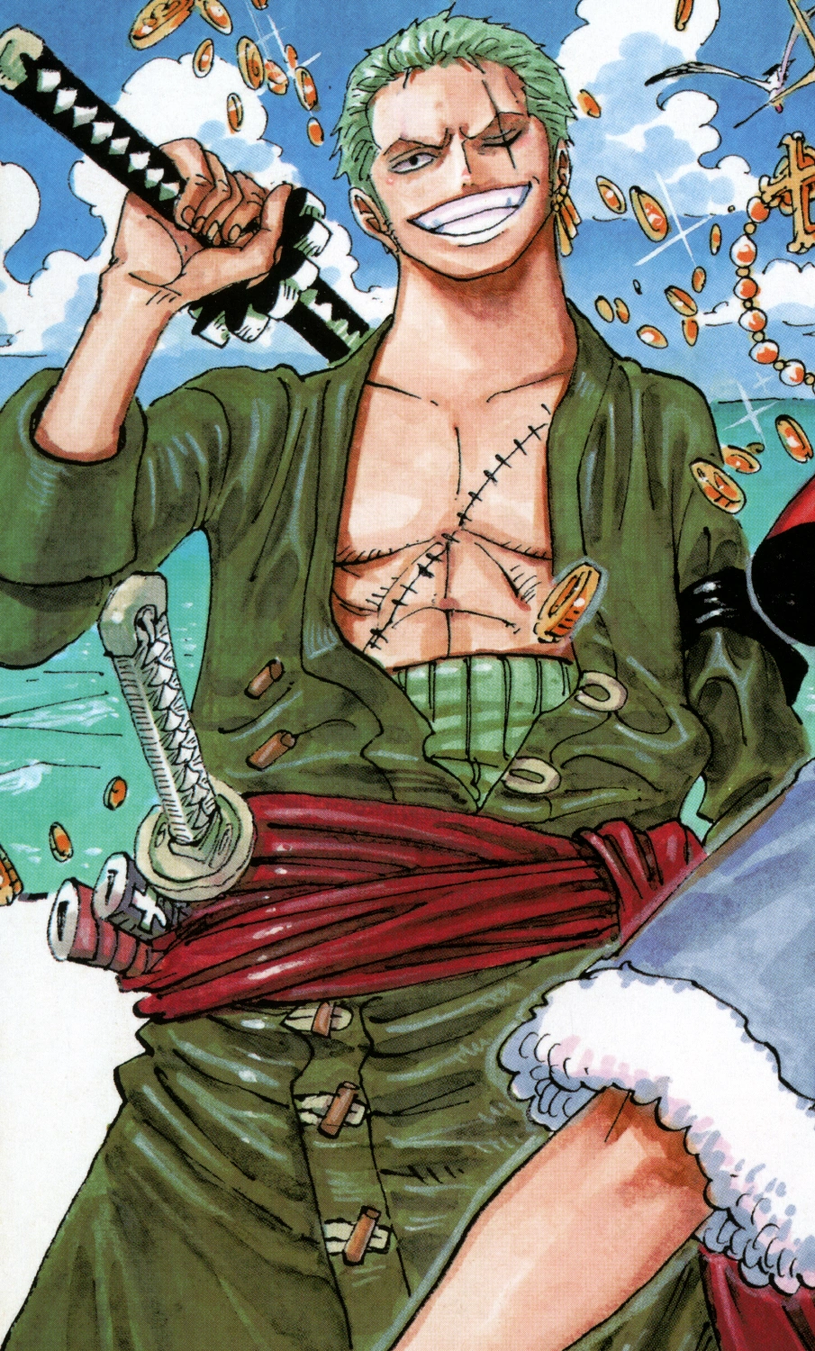 Zoro action shot