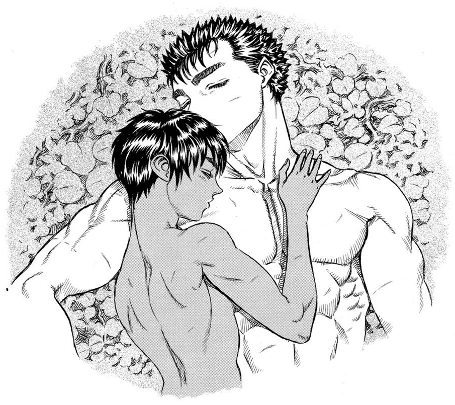 Guts reunited with Casca on Elfhelm