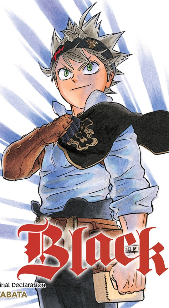 Asta wielding his anti-magic swords