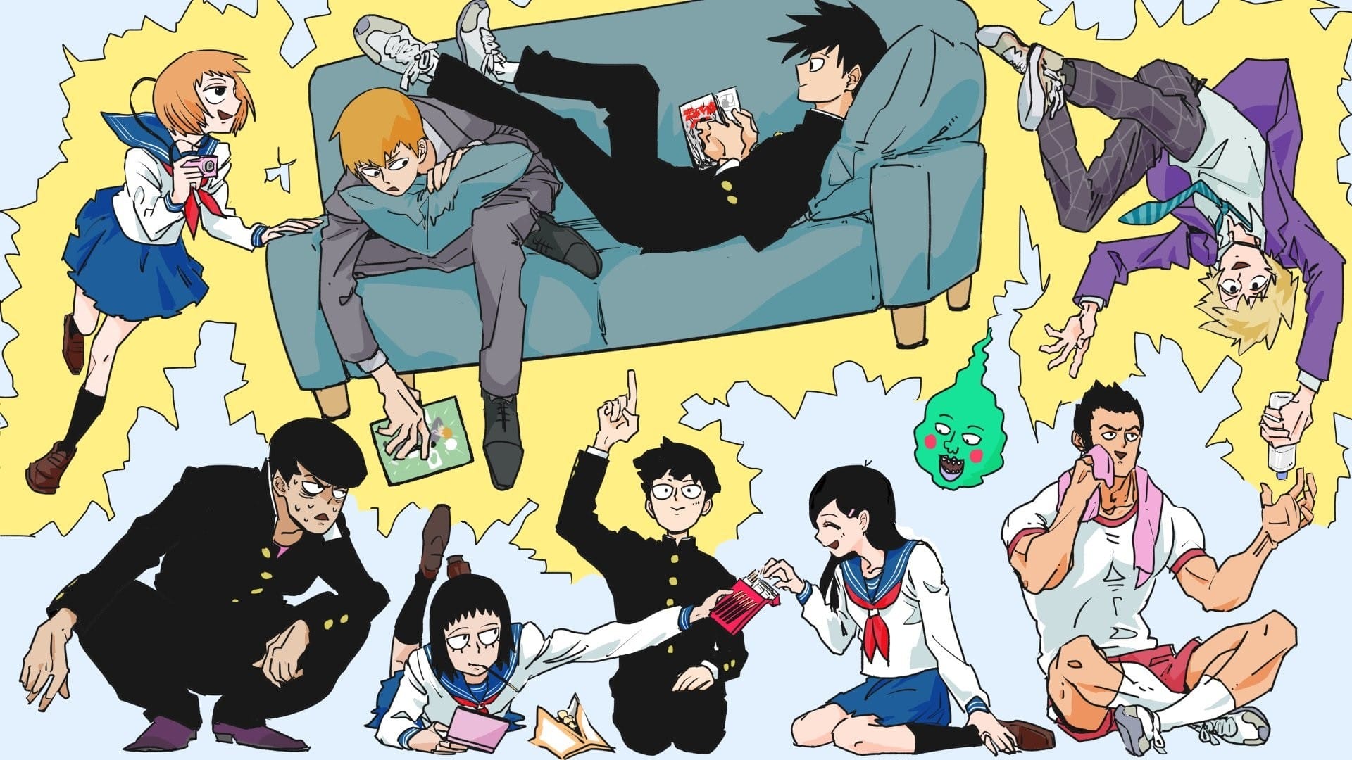 Mob Psycho 100 featuring Shigeo Kageyama
