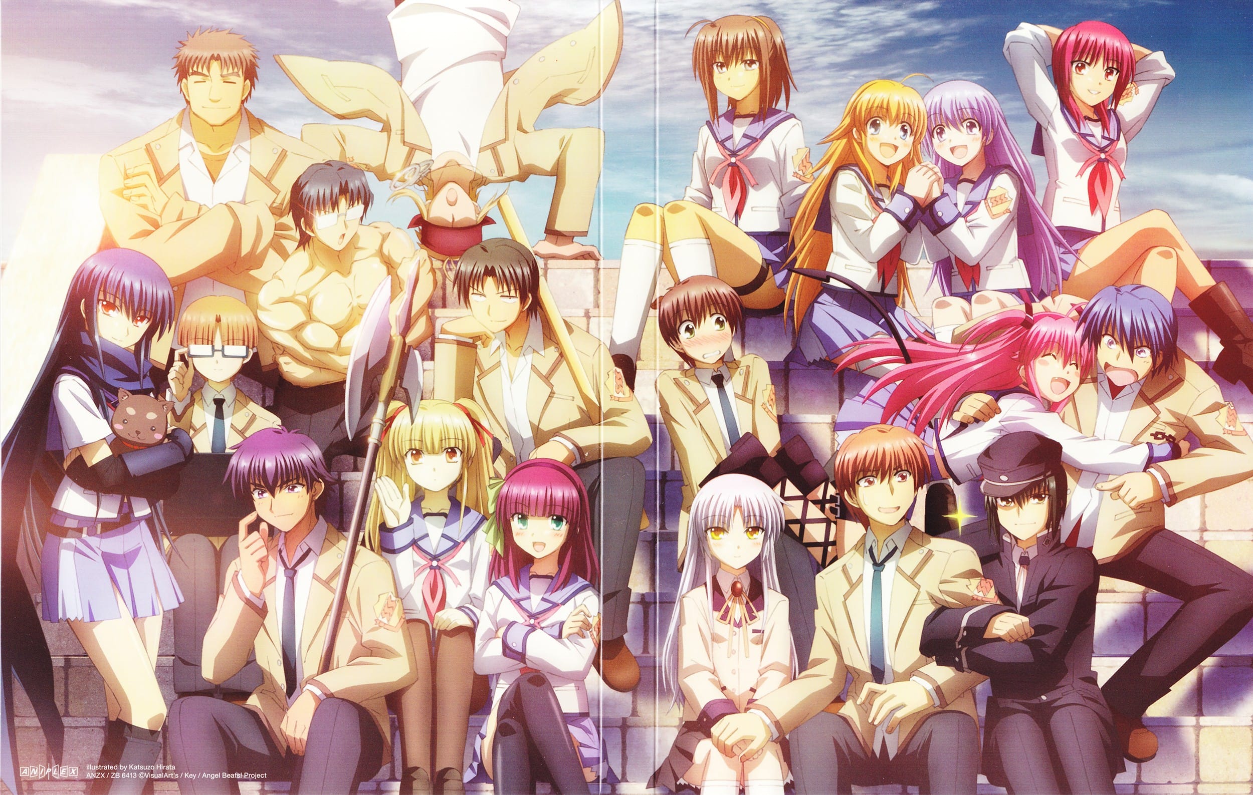 Angel Beats! - The SSS members