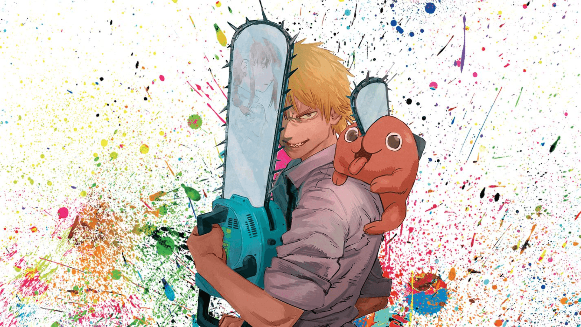 Chainsaw Man - Denji with Pochita