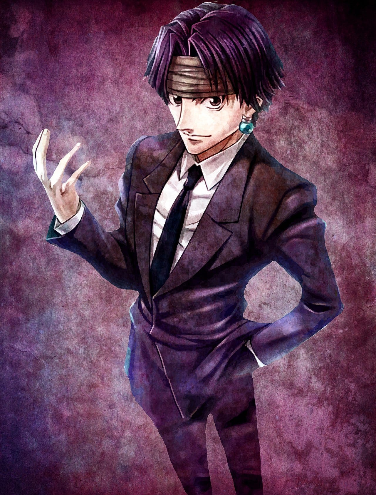 Hunter x Hunter Chrollo anime art