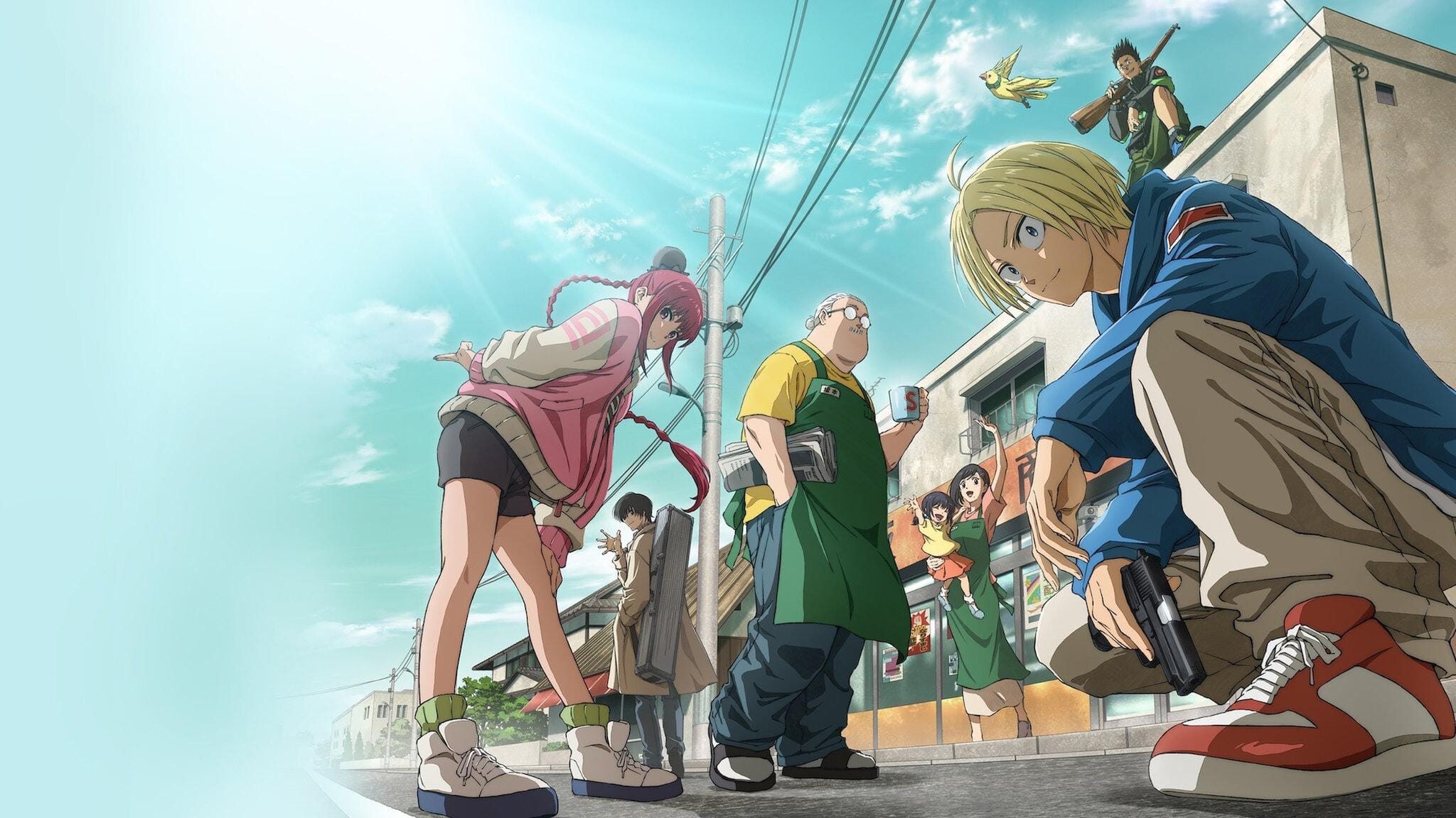 Sakamoto Days anime cast including Taro Sakamoto