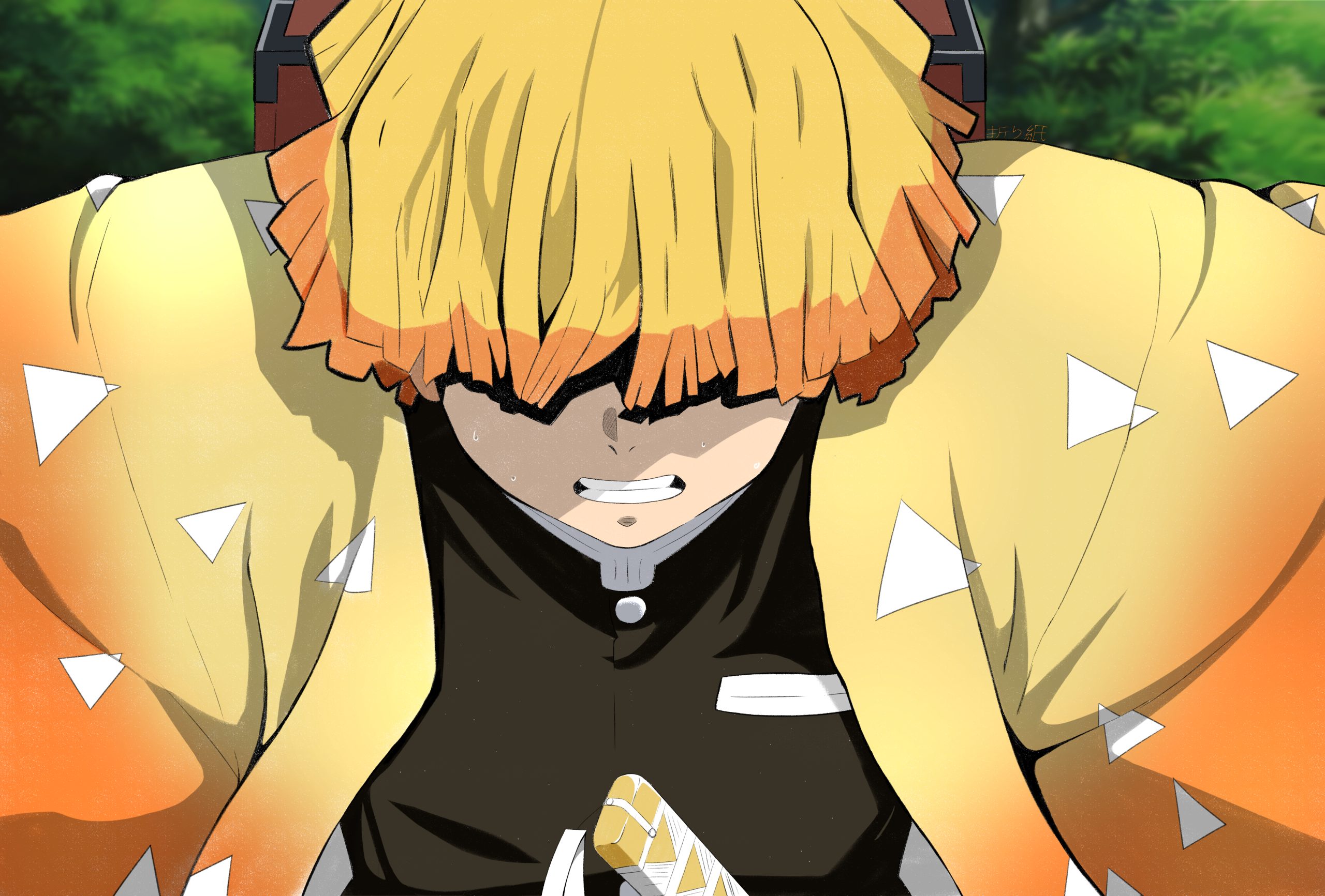 Zenitsu Agatsuma artwork