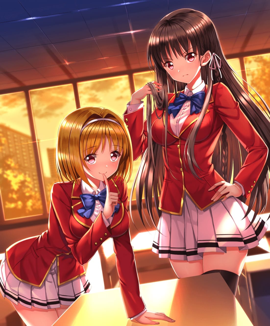 Kushida and Horikita COTE