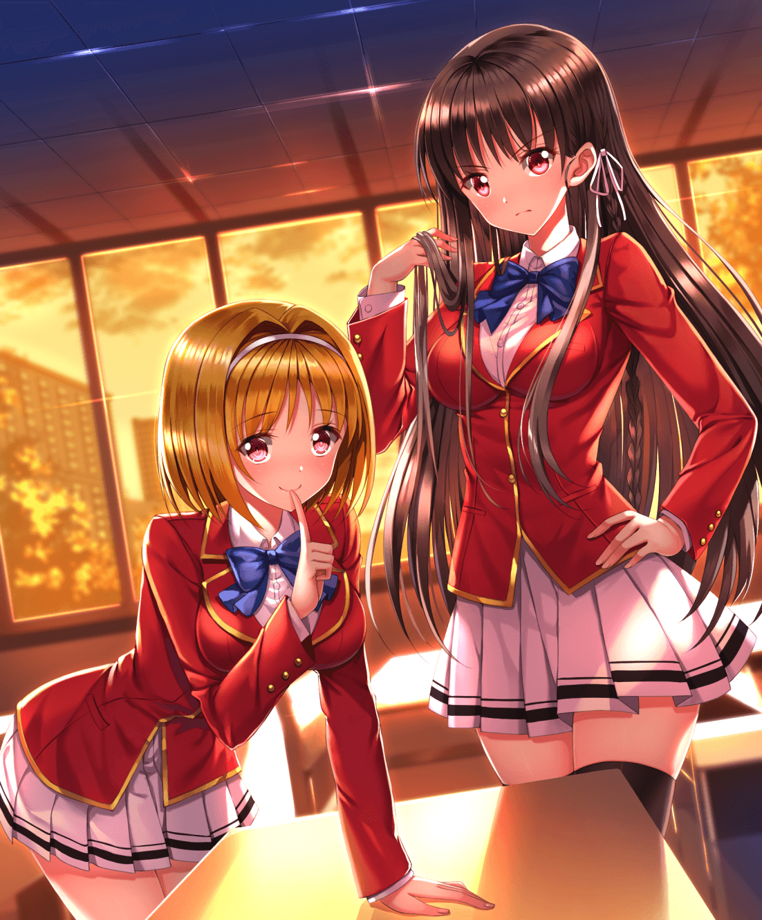 Kushida and Horikita COTE