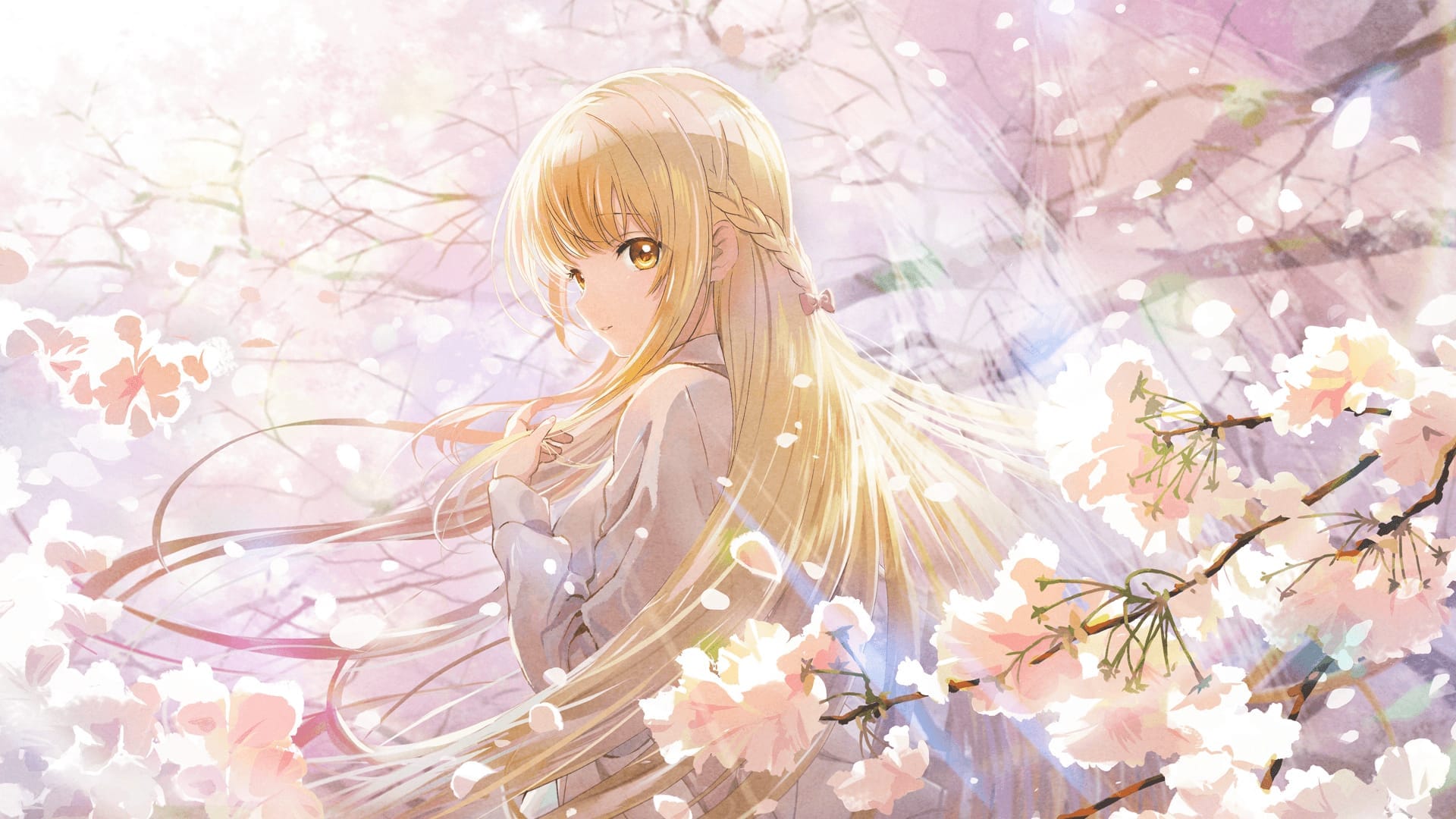 Romance anime featured illustration
