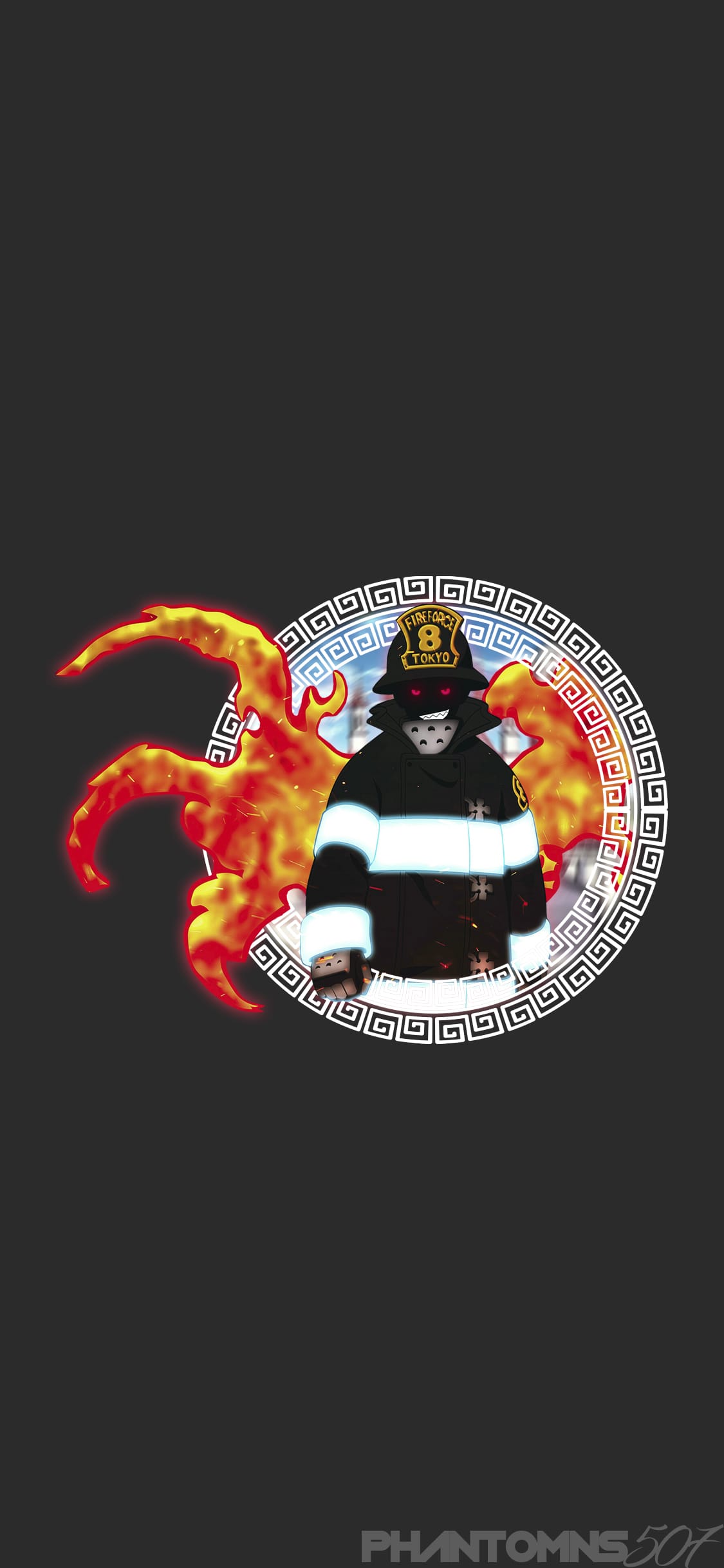 Fireforce anime scene