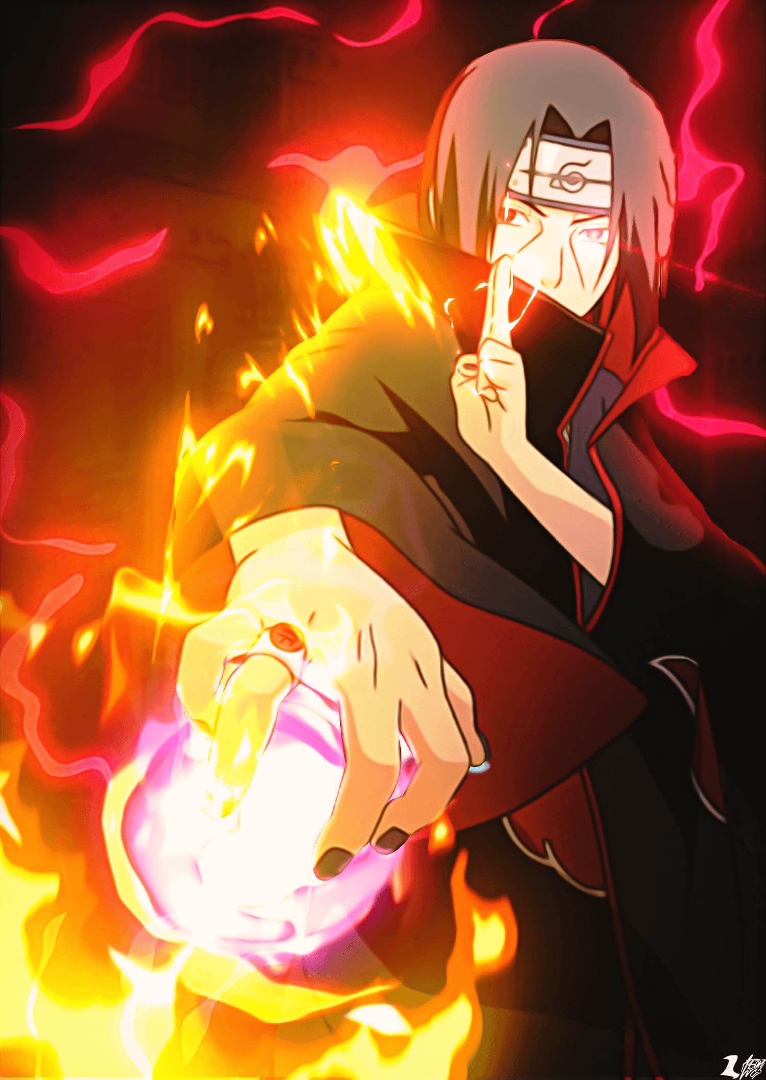 Itachi in Akatsuki