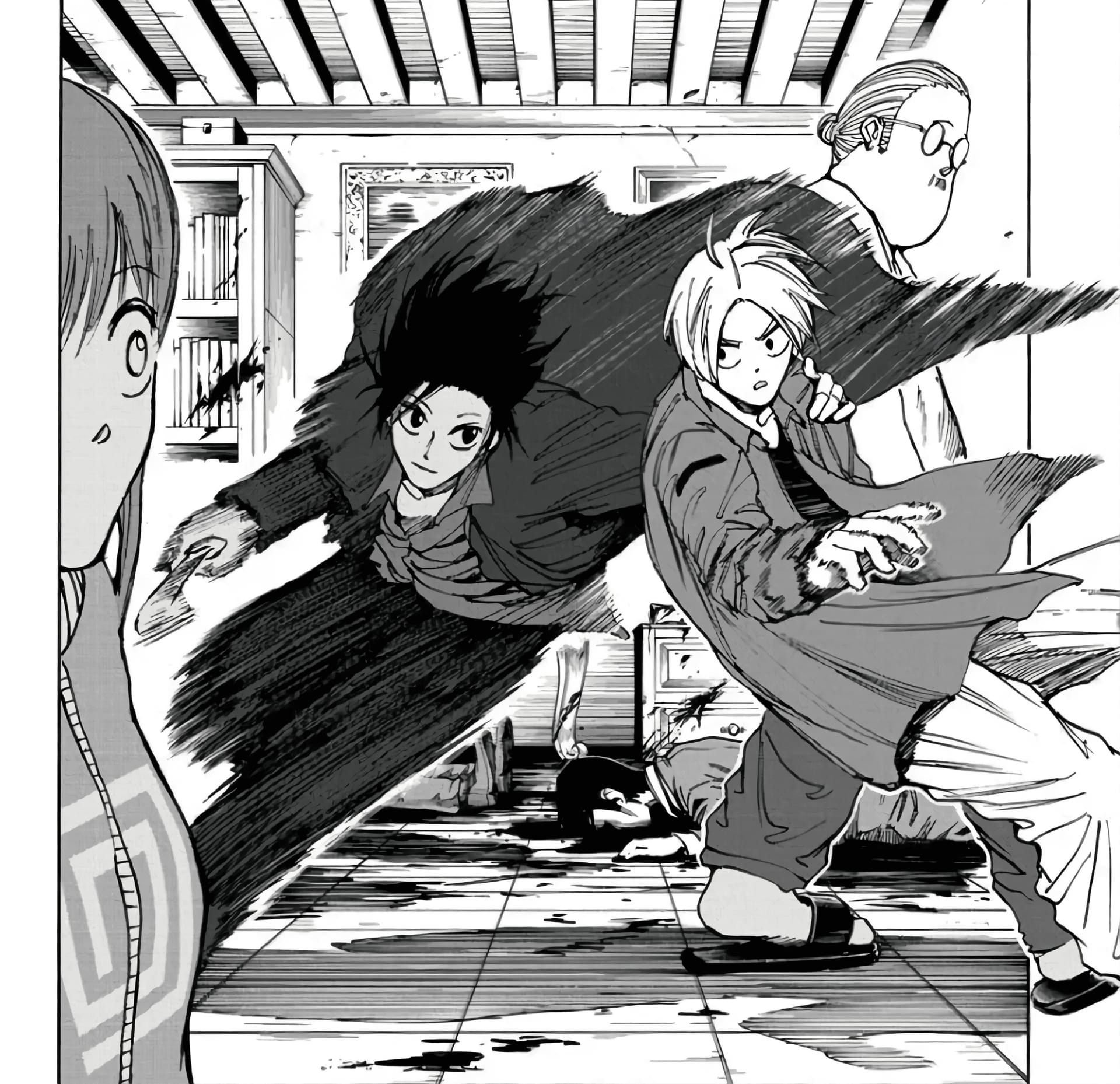 High-speed action sequence in Sakamoto Days Season 2 showcasing the dynamic animation