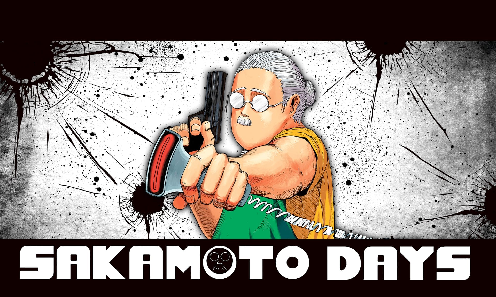Taro Sakamoto in action pose from Sakamoto Days anime key visual