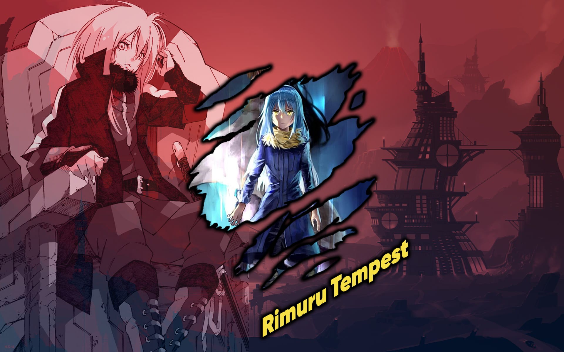 Rimuru Tempest human form from That Time I Got Reincarnated as a Slime