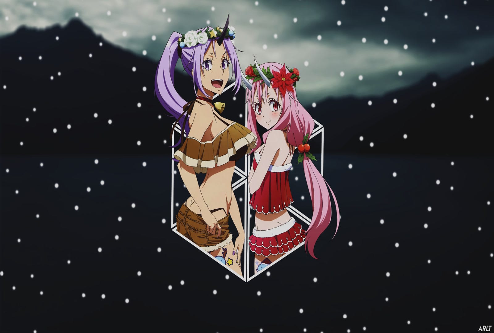 Shion and Shuna festive from Tensura