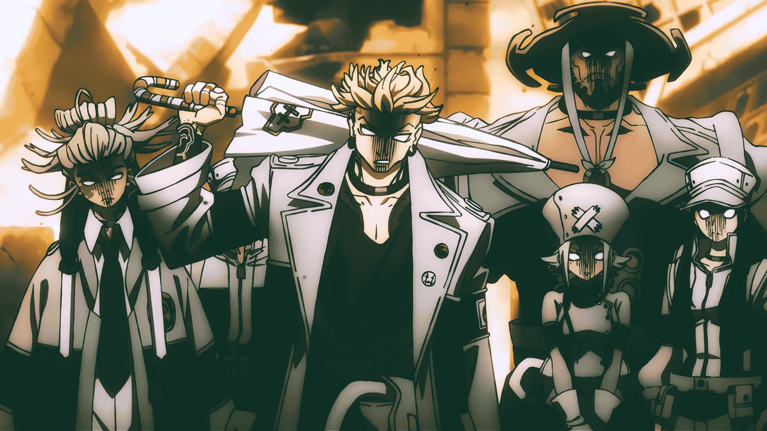 Rudo and the Sweepers from Gachiakuta