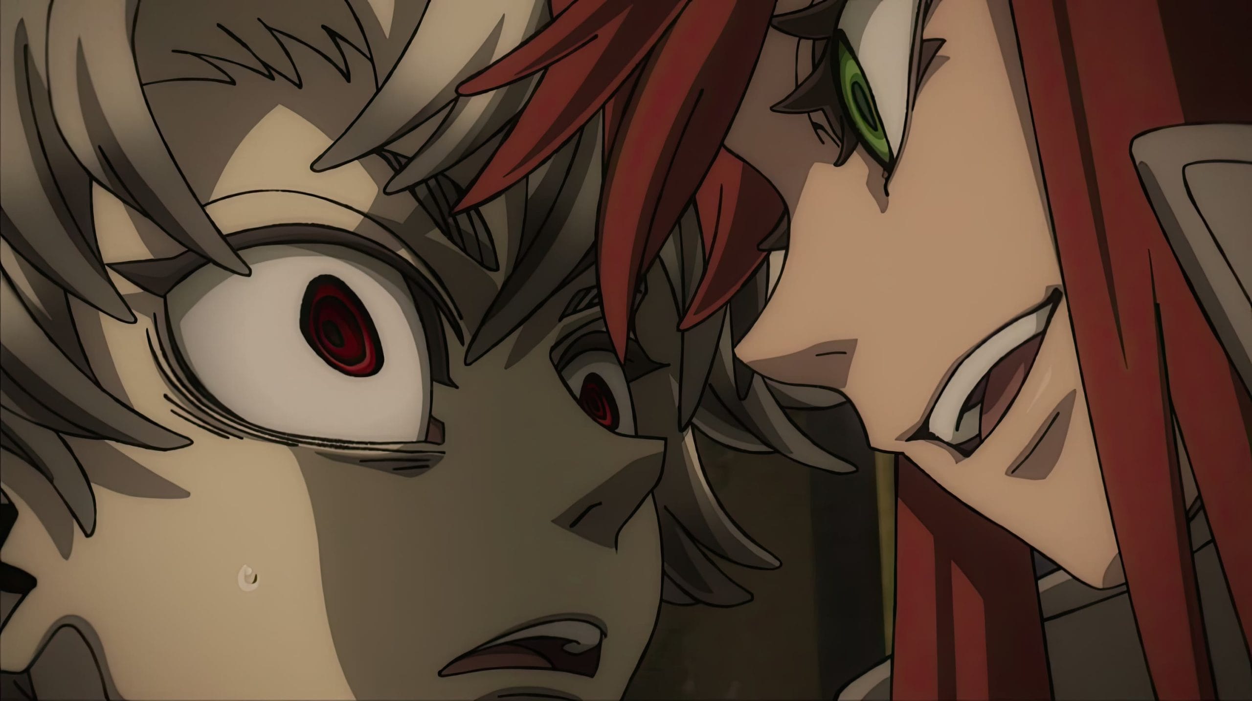 Rudo facing another character in Gachiakuta
